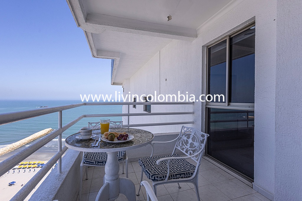 Bocagrande Pelican Beach - Apartamento con vista al mar 1602MAD