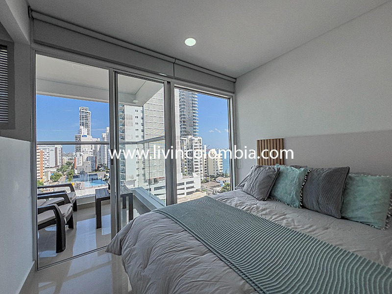 Bocagrande Loft - Con vista al mar y a la bahía de Cartagena 702MGL