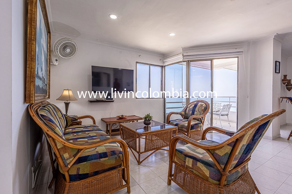 Bocagrande Pelican Beach - Apartamento con vista al mar 1602MAD