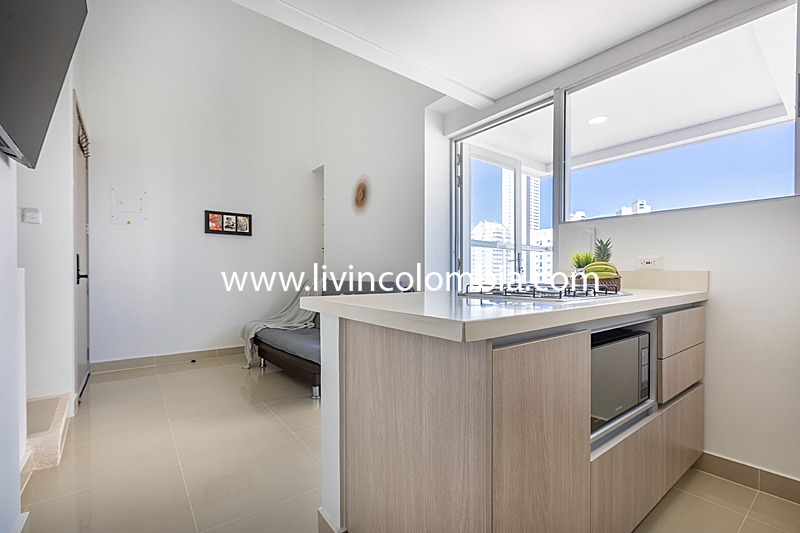 Bocagrande Loft - Con vista al mar y a la bahía de Cartagena 702MGL