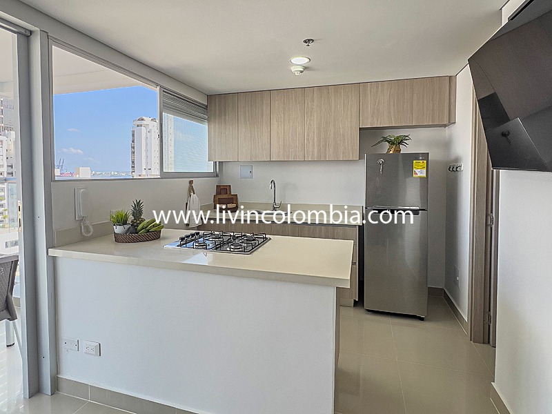 Bocagrande Loft - Con vista al mar y a la bahía de Cartagena 702MGL